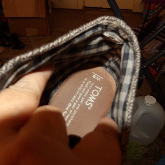 Toms Laced Wedge Sneaker Boots Sz 6M - Picture 9 of 9